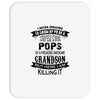 Super Cool Pops Of A Freaking Awesome Grandson Mousepad