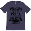 Super Cool Poppy Of A Freaking Awesome Grandson T-Shirt