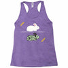 run away! run away! Racerback Tank