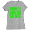 skaters Ladies Fitted T-Shirt