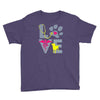 love teal best trending Youth Tee