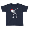skeleton dabbing christmas Toddler T-shirt