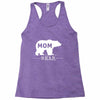 mommy bear Racerback Tank