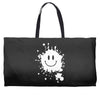 mud splatter smiley face smile forrest gump movie Weekender Totes