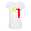 respect batle royal gaming Maternity Scoop Neck T-shirt