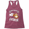 new owl best friend for life Racerback Tank