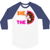 She Wants The D - Dunkin Donuts 3/4 Sleeve Shirt