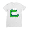 word muncher Ladies Fitted T-Shirt