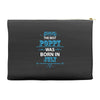 The Best Poppy Was Born In July Accessory Pouches