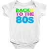 back to the 80s Baby Onesie