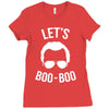 lets boo boo Ladies Fitted T-Shirt