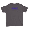scotland born and raised retro white &amp; navy international country Youth Tee