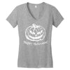 happy halloween 3 Women's V-Neck T-Shirt