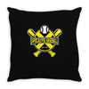 apocalypse baseball Throw Pillow