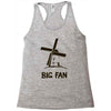 big fan Racerback Tank