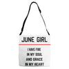 June Girl Adjustable Strap Totes