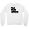 wifi, coffee, frenchies Crewneck Sweatshirt