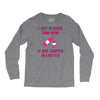 rescued some wine Long Sleeve Shirts
