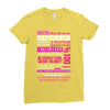 quens are born in december Ladies Fitted T-Shirt