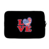 star spangled hammered Laptop sleeve
