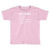 how to golf best trending Toddler T-shirt