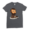 abraham play the game Ladies Fitted T-Shirt