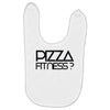 pizza fitness Baby Bibs