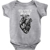 new york in my heart Baby Bodysuit