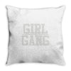 girl gang Throw Pillow