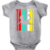 yoga cat Baby Bodysuit