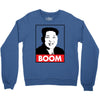 Kim Jong Un Boom Rocketman Crewneck Sweatshirt