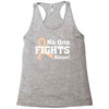 No 0ne Fights Alone Racerback Tank