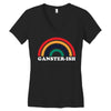 Ganster ish Women's V-Neck T-Shirt