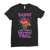 birthday troll daddy Ladies Fitted T-Shirt