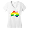 Vote Yes-Australia Marriage Equality Women's V-Neck T-Shirt