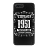 vintage made in 1951 perfectly aged a living legend iPhone 7 Plus Case