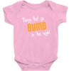 bump in the night Baby Bodysuit