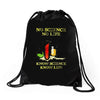 no science no life alternative fact ear Drawstring Bags