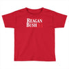 reagan bush '84 80's retro political party Toddler T-shirt