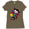 oke in the box Ladies Fitted T-Shirt