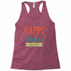 happy father's day Racerback Tank