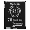 made in 1945 70 years of being awesome iPad 3 and 4 Case