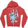 octobunny returns Zipper Hoodie