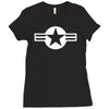 us air force retro Ladies Fitted T-Shirt