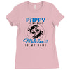 Pappy is my Name Fishing Is My Game Ladies Fitted T-Shirt