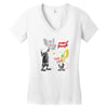 narf punk Women's V-Neck T-Shirt