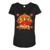 knowledge is power Maternity Scoop Neck T-shirt