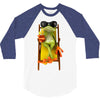 frog funny cocktail 3/4 Sleeve Shirt