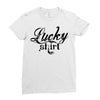 lucky shirt Ladies Fitted T-Shirt