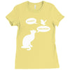 pussy! chicken! Ladies Fitted T-Shirt